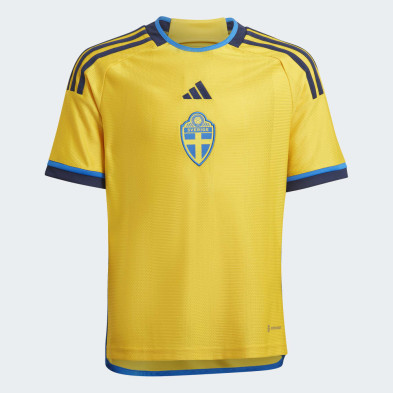 CAMISETA SUECIA 1ª EQUIPACION 22/23 JR