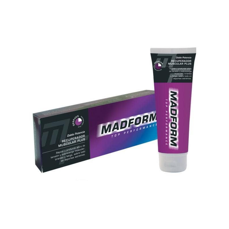 CREMA DE RECUPERACIÓN MUSCULAR INTENSIVA MAD FORM 120ML