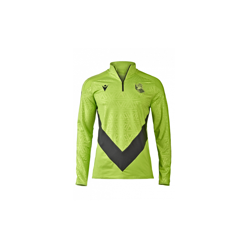 SUDADERA REAL SOCIEDAD ENTRENO 24/25 JR