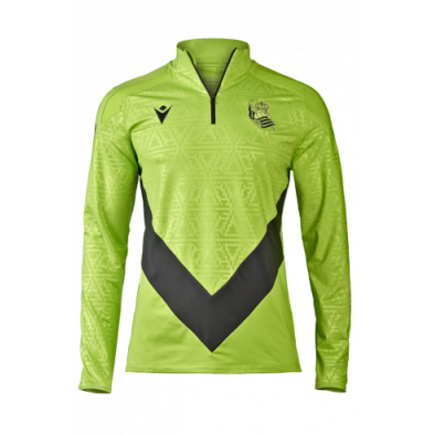 SUDADERA REAL SOCIEDAD ENTRENO 24/25 JR