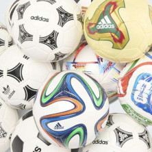 SET MINI BALONES HISTORICO DE MUNDIALES